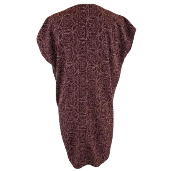 Forever 21 Red Geometric Print Tunic Dress Medium - Picture 5 of 12